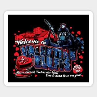 Welcome to Valentine's Bluffs Magnet